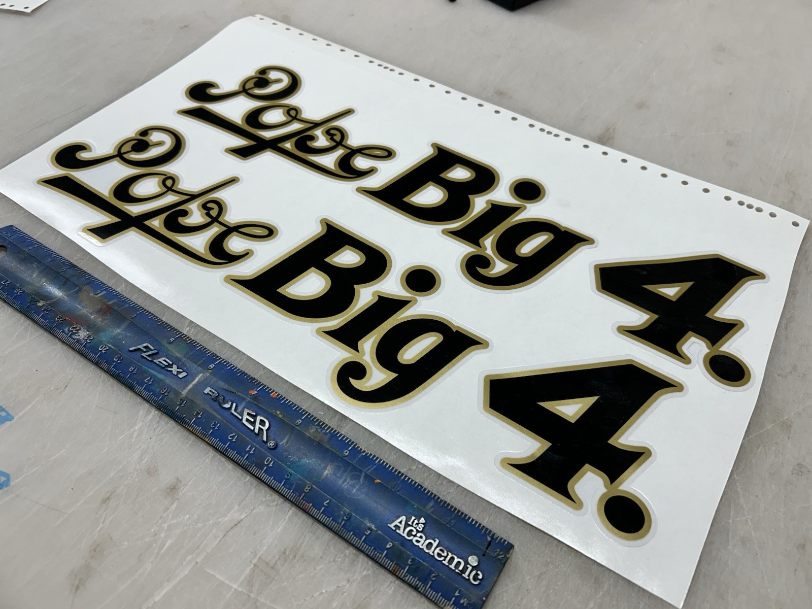 Pope Big 4 Motorcycle Decals Reproduction Tank Decals