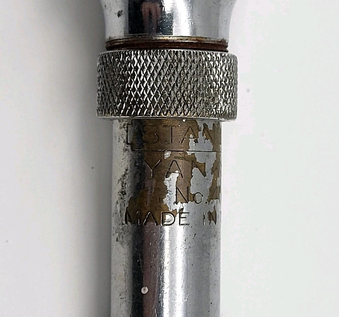 Vintage Stanley USA Yankee No. 41Y Push Drill & 10 Bits