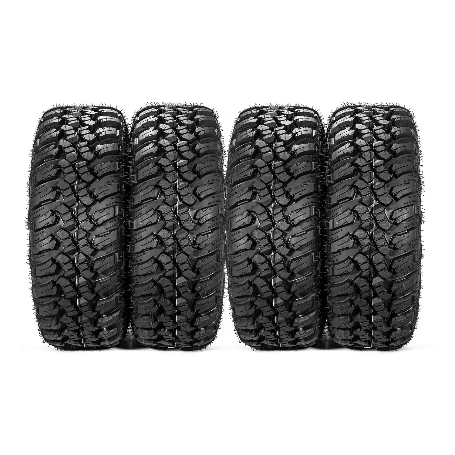 Set 4 8PR ATV Tires 30x10R-14 Radial UTV Tires 30x10x14 All Terrain Heavy Duty