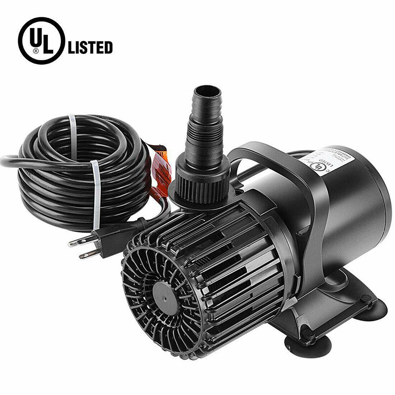 Electric Submersible Water Pump for Koi Pond Pool Waterfall Fountains Fish Tank