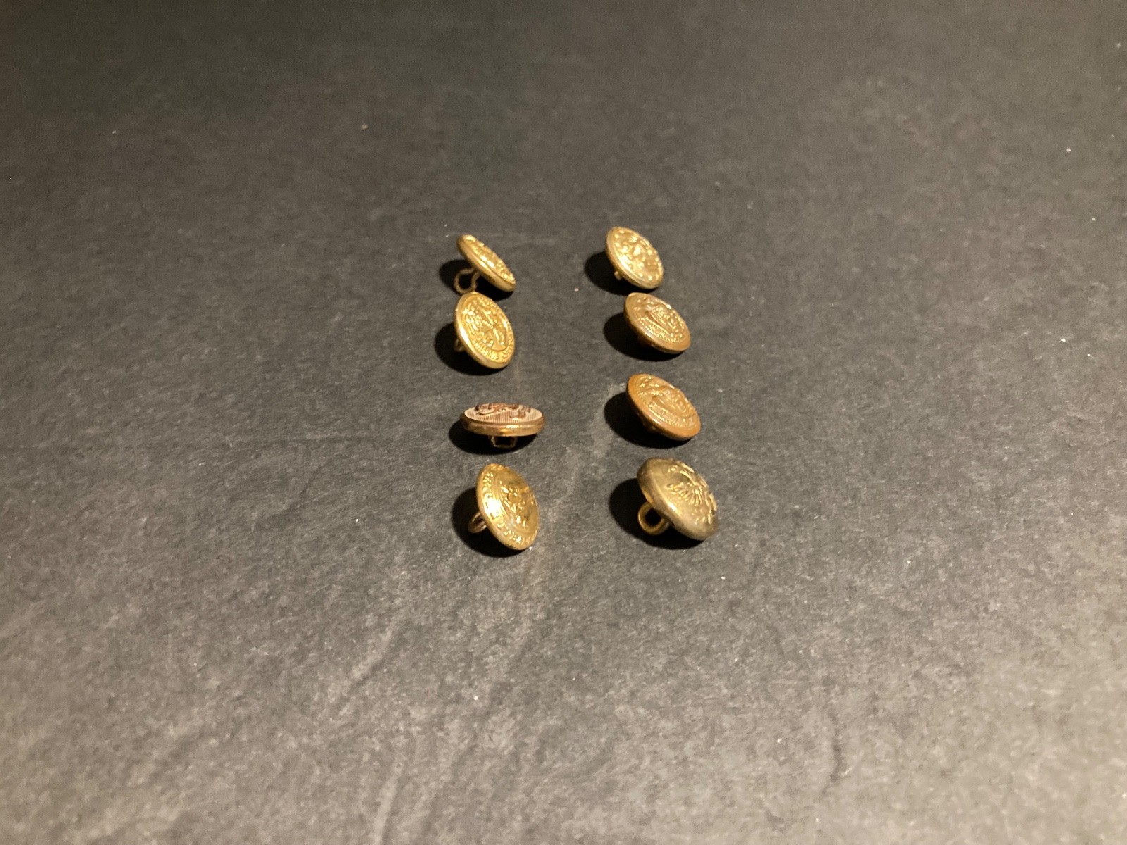 Civil War Reproduction Reenactment Coat Tunic Collar Cuff Buttons