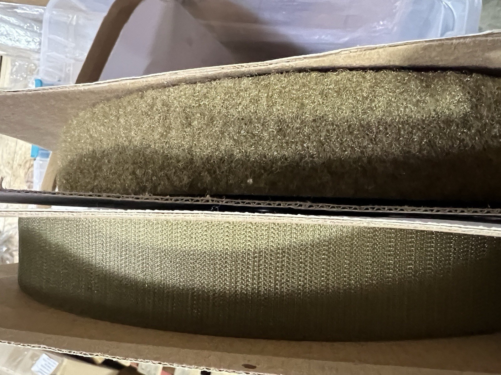 1.5”VELCRO® Brand MIL-SPEC Coyote 498 Hook and Loop - SEW-ON TYPE - 2 YARDS Each