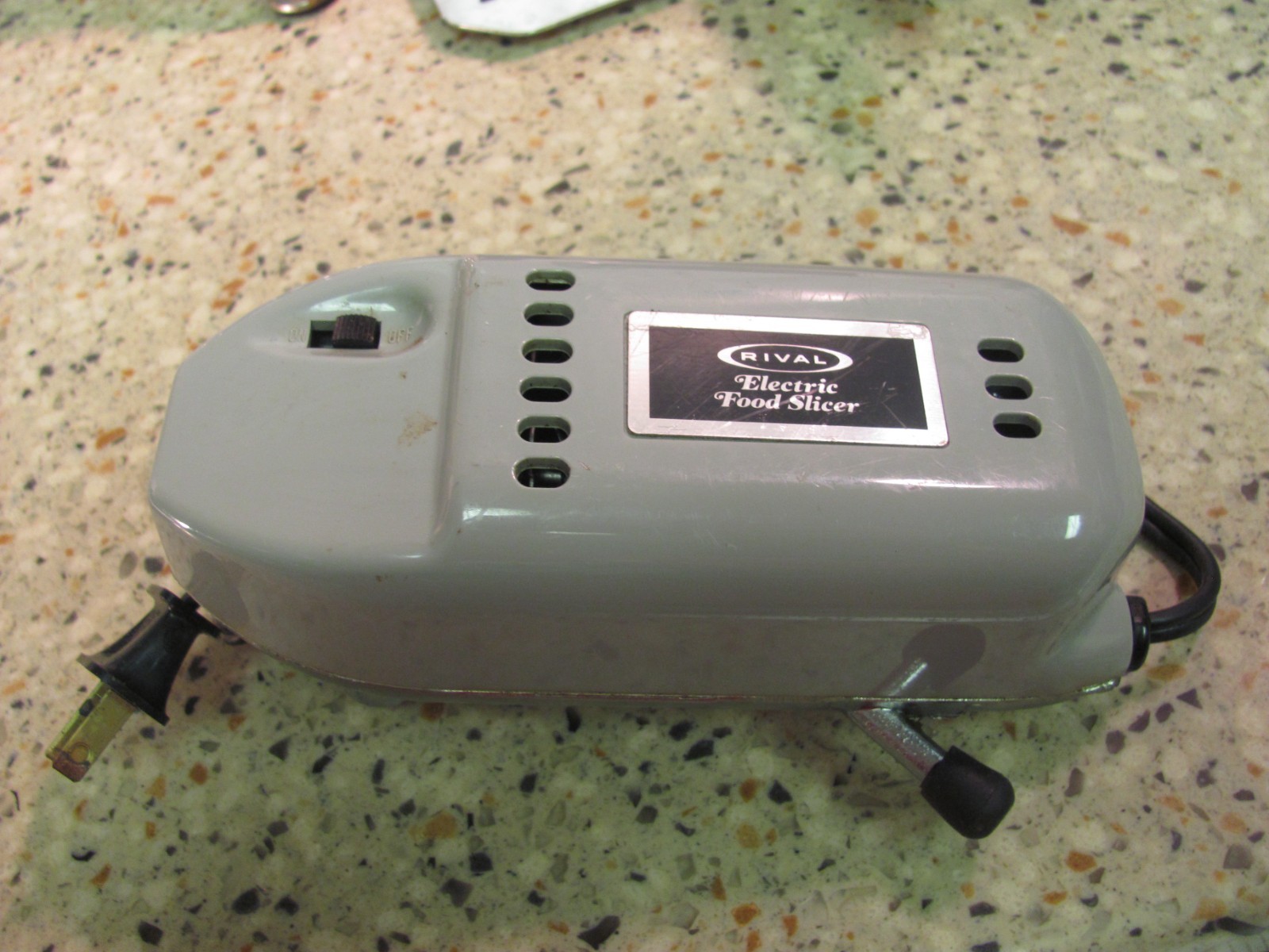 Rival 1101E Electric Food Slicer Replacement Parts