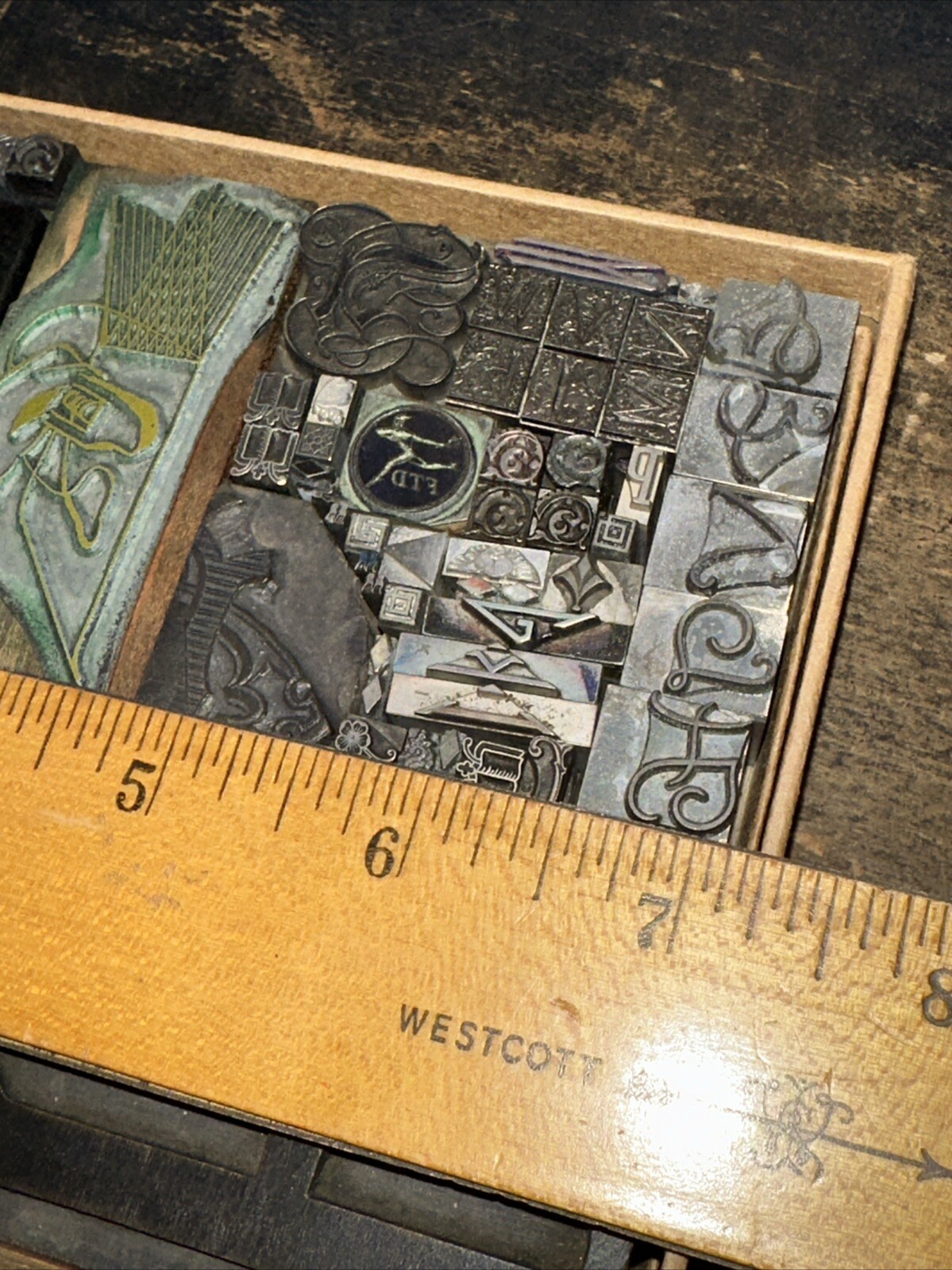 Printing Blocks Ornamentals Borders Dingbats. Wonderful Variety!! #C Beautiful!