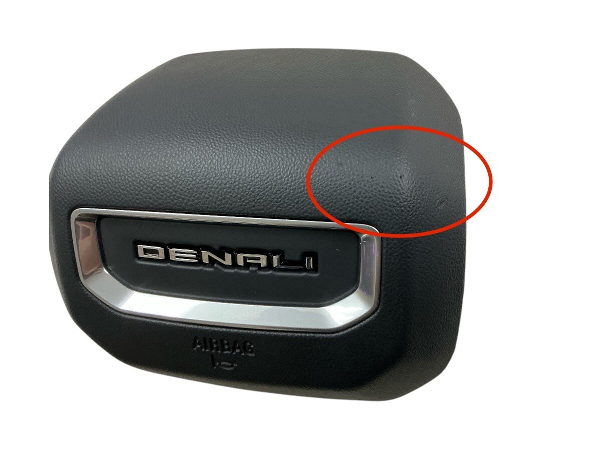 2023 2024 2025 GMC Canyon DENALI driver wheel airbag (W/1 PLUG) BLACK 85024807