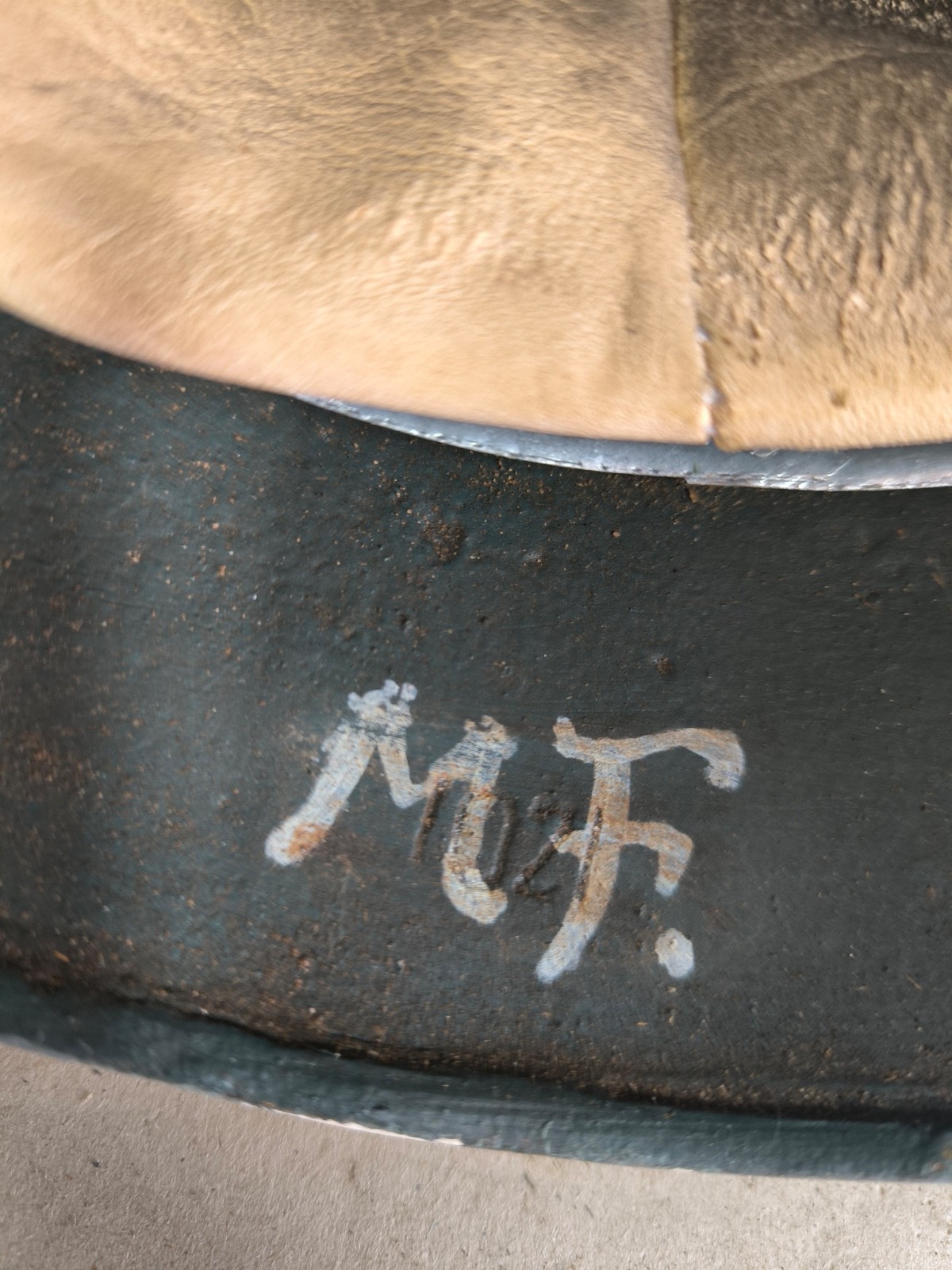 WW2 M40 German Helmet WWII M 40. Combat helmet.size 64