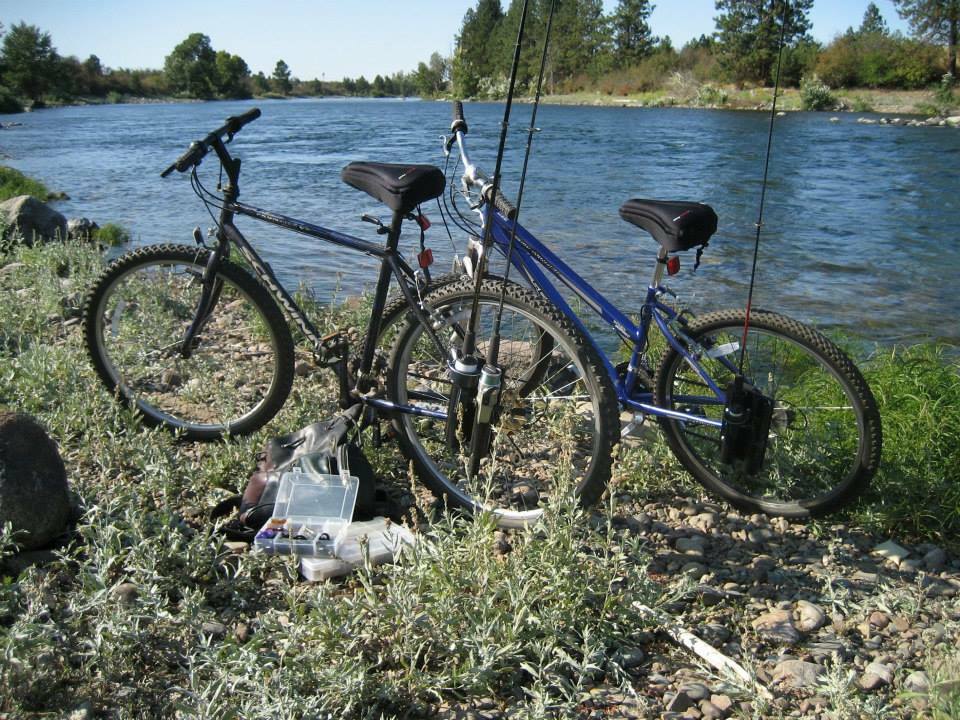 BIKE FISHERMAN - Bike Fishing Rod Holder - Holds 2 Rods - Easily Mount - Secure