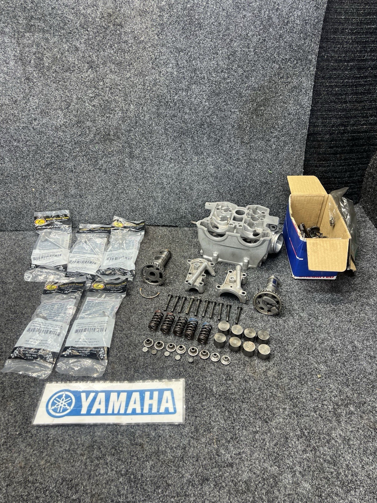 🔥FULLY PORTED🔥 07 Yamaha YFZ450 YFZ 450 Cylinder Head & Camshaft  Case 🔥 #563