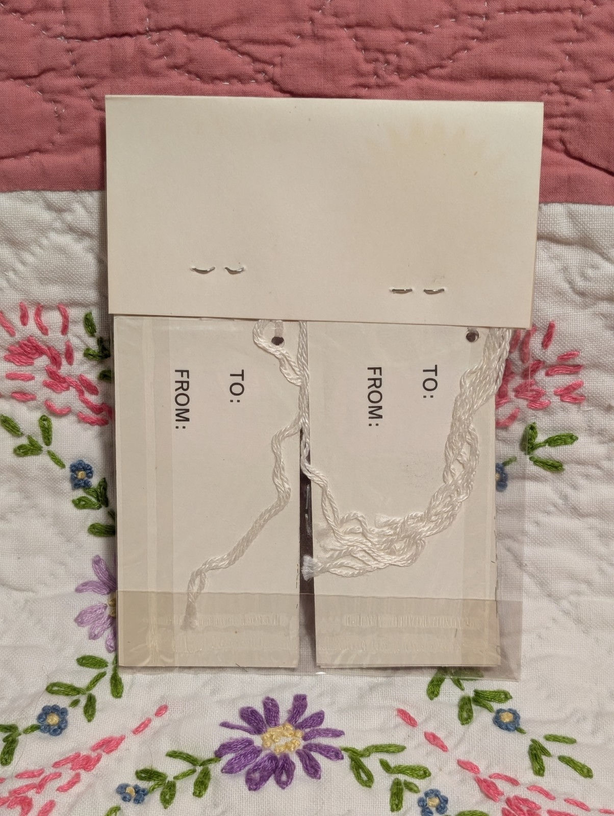 43 Vintage Marcel Schurman Gift Tags Name Tags Mushrooms Birds Butterflies