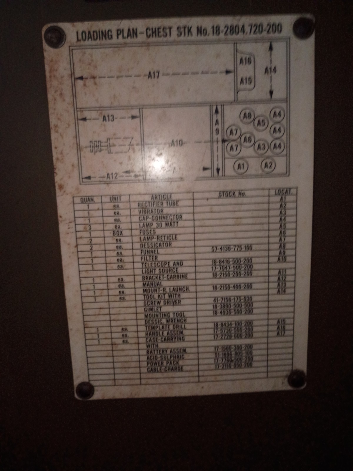 Capehart-Farnsworth U.S. Army Sniperscope Infrared Chest 20k Volts Militaria