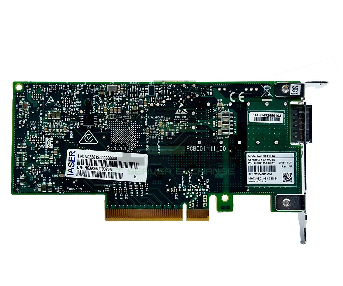 Mellanox ConnectX-4 40GB Ethernet Card CX4131A MCX4131A-BCAT Low Profile
