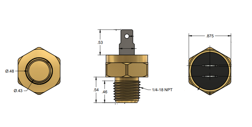 42001-0063S High Limit Switch Replacement Pool/Spa Heater