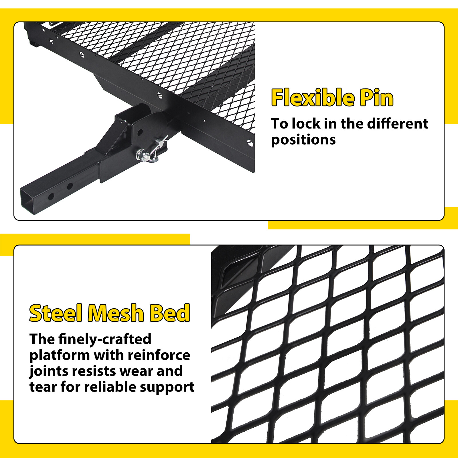 Mobility Carrier Wheelchair Scooter Rack Disability Medical Ramp Hitch