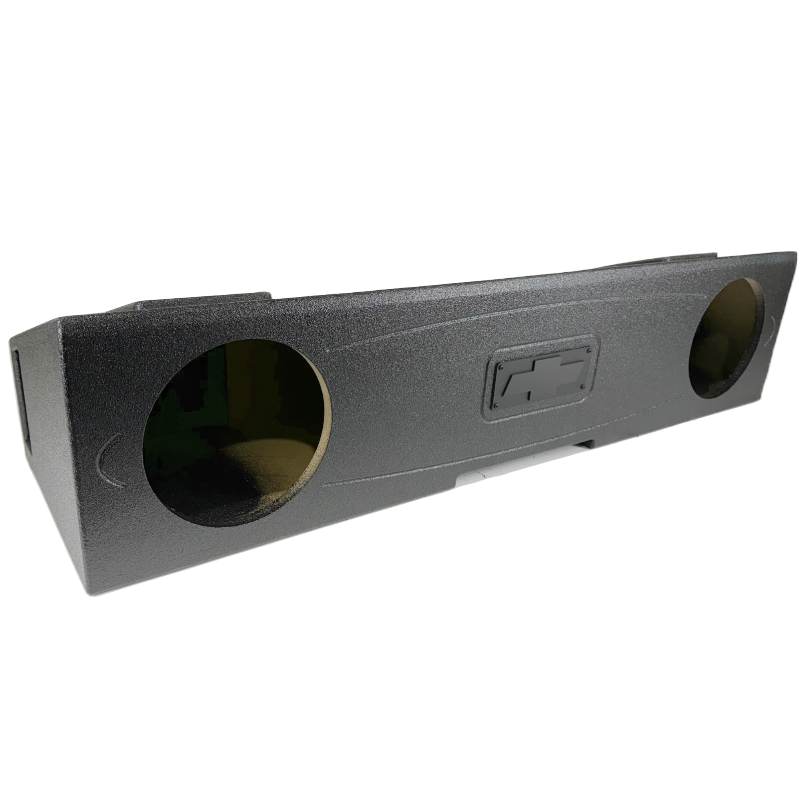 SubWoofer Box Chevy Silverado Gmc Sierra 19-24 Crew Cab 2X10 Woofers Ported