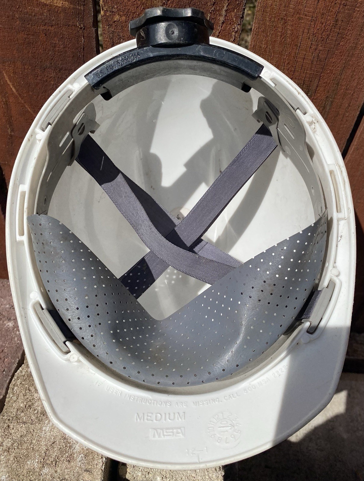 Martin Marietta White Hard Hat Medium