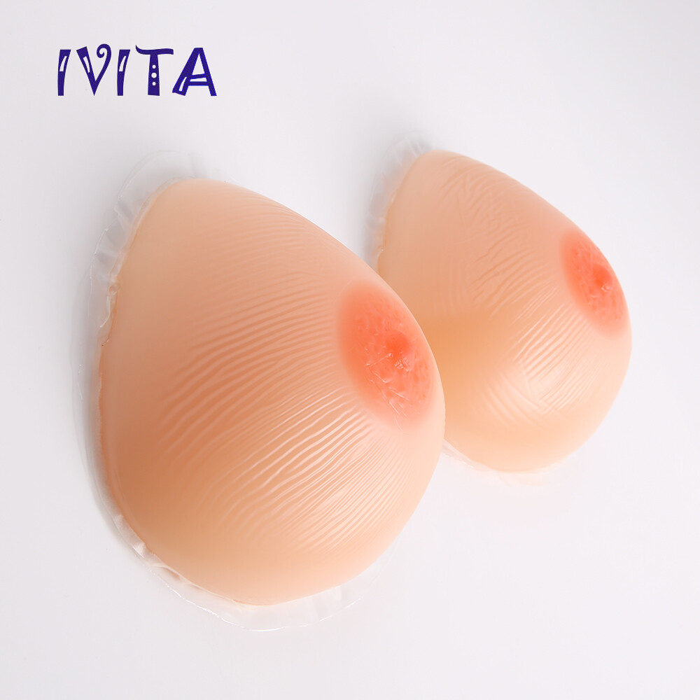 A-FF Cup Triangle Self-adhesive Silicone Breast Forms CD TG Bra Enhancers