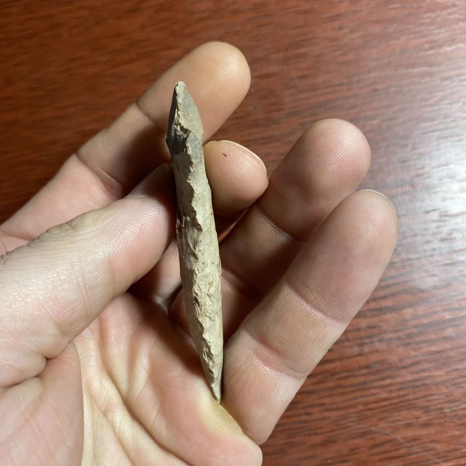 MLC s8239 2 3/4” Drill Arrowhead Wisconsin Artifact