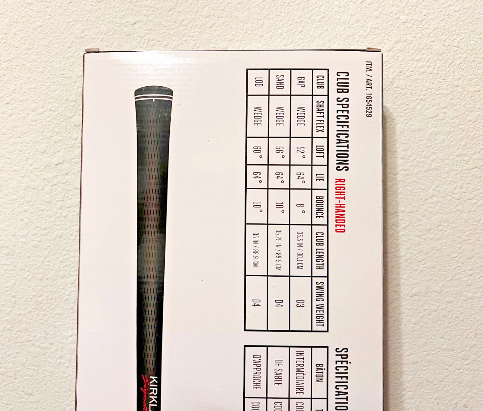 Kirkland Signature Gen 2 3-Piece Golf RH Wedge Set. BRAND NEW FREE SHIPPING