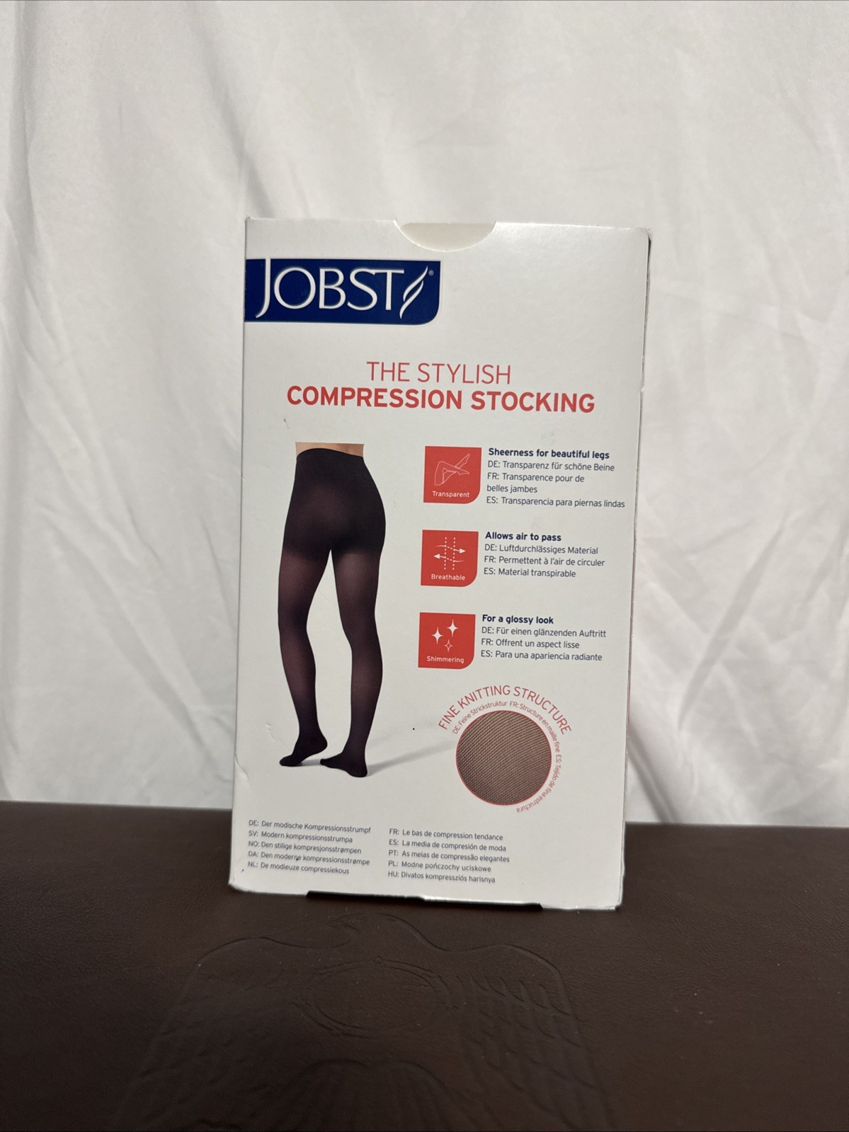 Jobst Women's Compression Maternity Pantyhose Stockings 15-20mmhg XL Natural