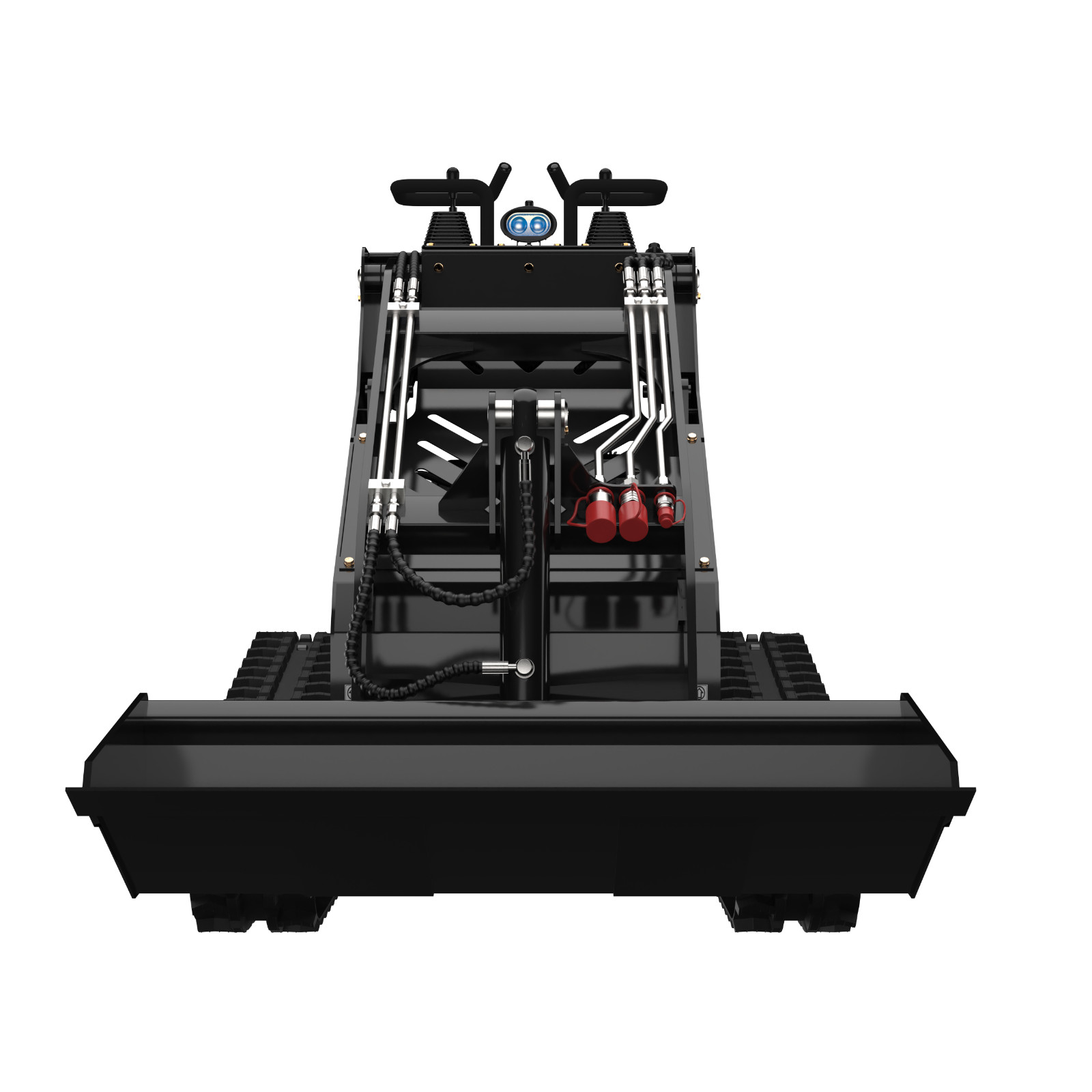 Mini Skid Steer Loader 13.5HP Tracked Compact Stand-On Loader