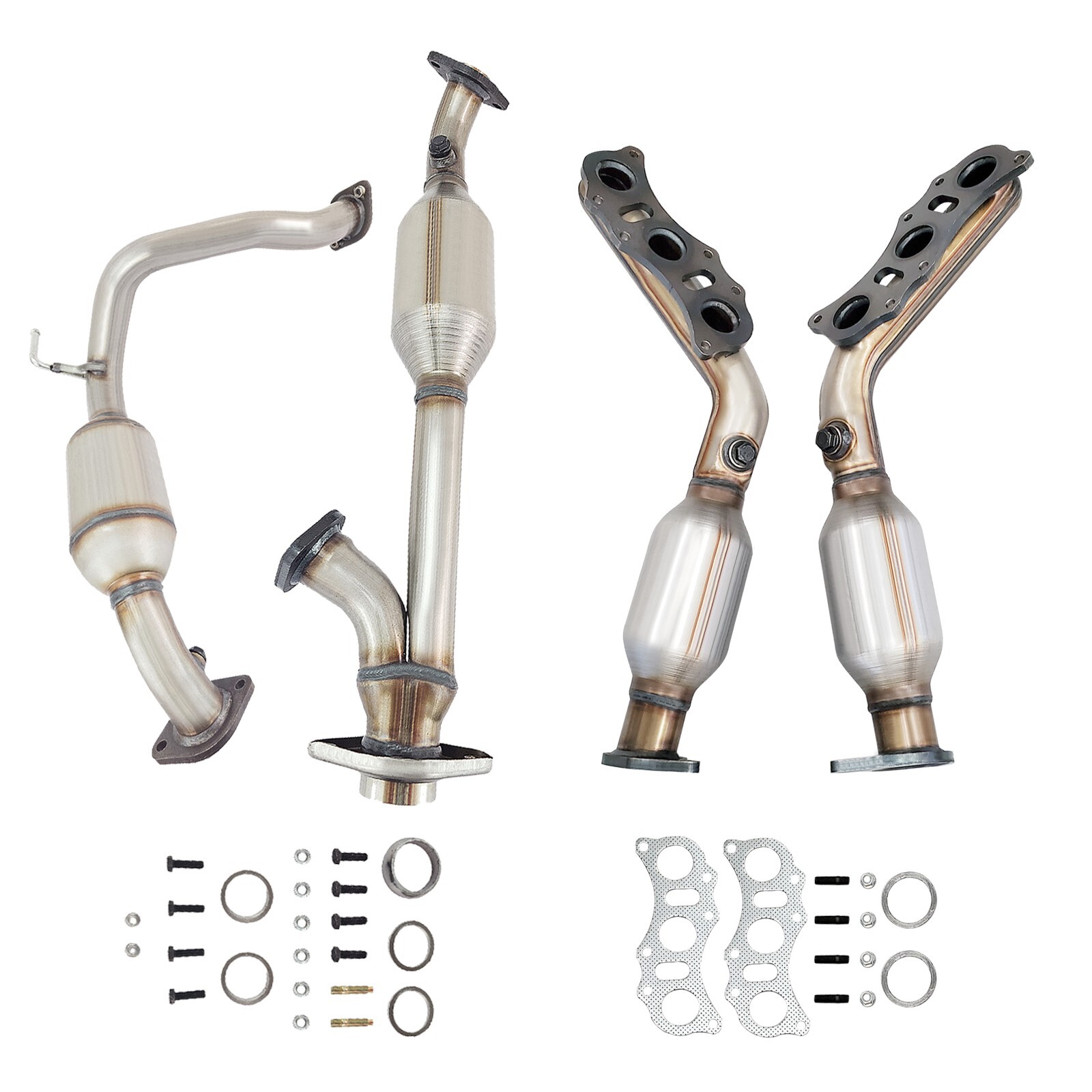 4x Catalytic Converters For Toyota 2003-2009 4Runner/2007-2009 FJ Cruiser 4.0L
