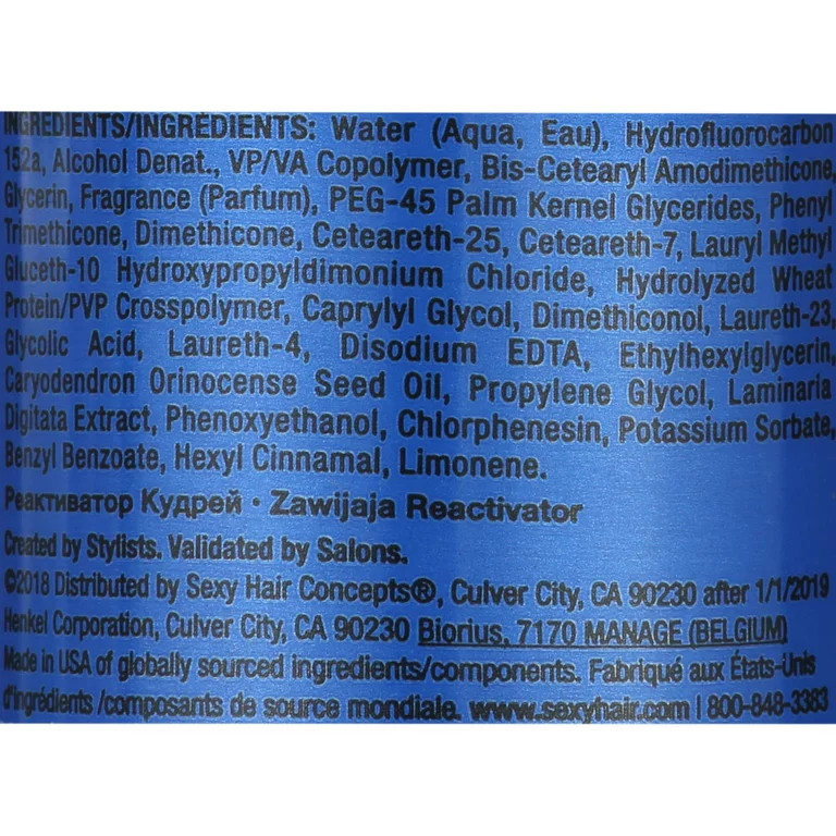 SexyHair Curl Recover Curl Reviving Spray 6.8 oz - Buy 3 Get 1 Free