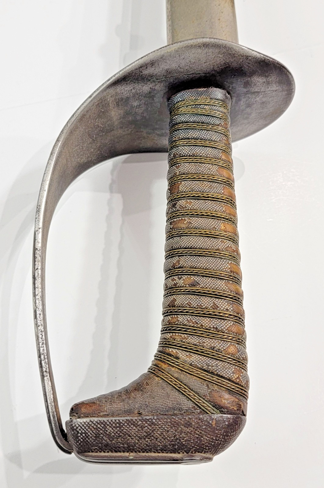 WWI US 1906 Experimental M1905 Ames AS Co Sword Officer Steel Scabbard