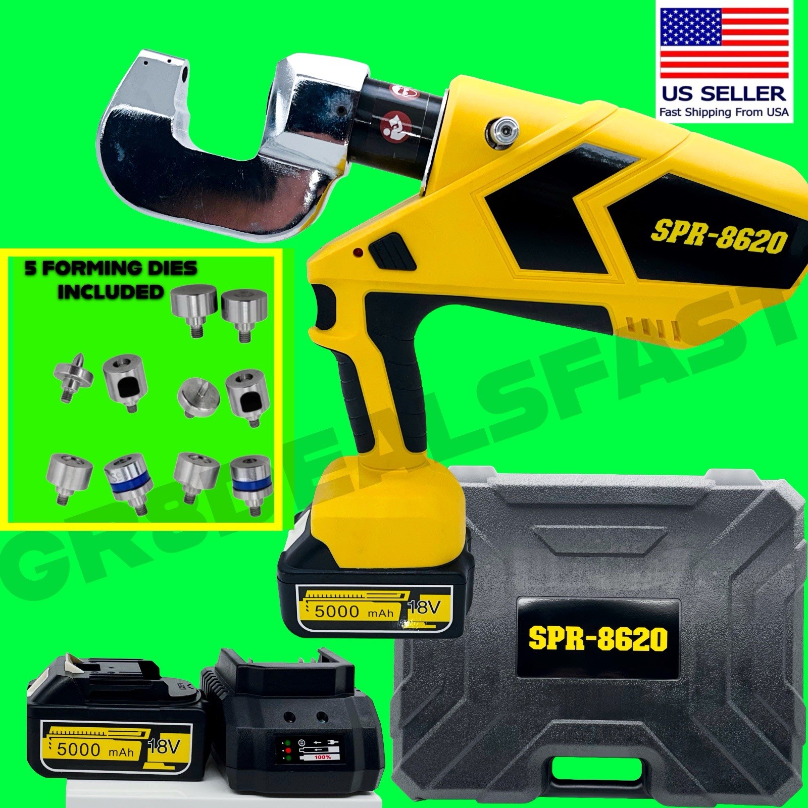 Aluminum Self Piercing Rivet Gun SPR Kit Weld Bonding Repair Not Prospot Chief