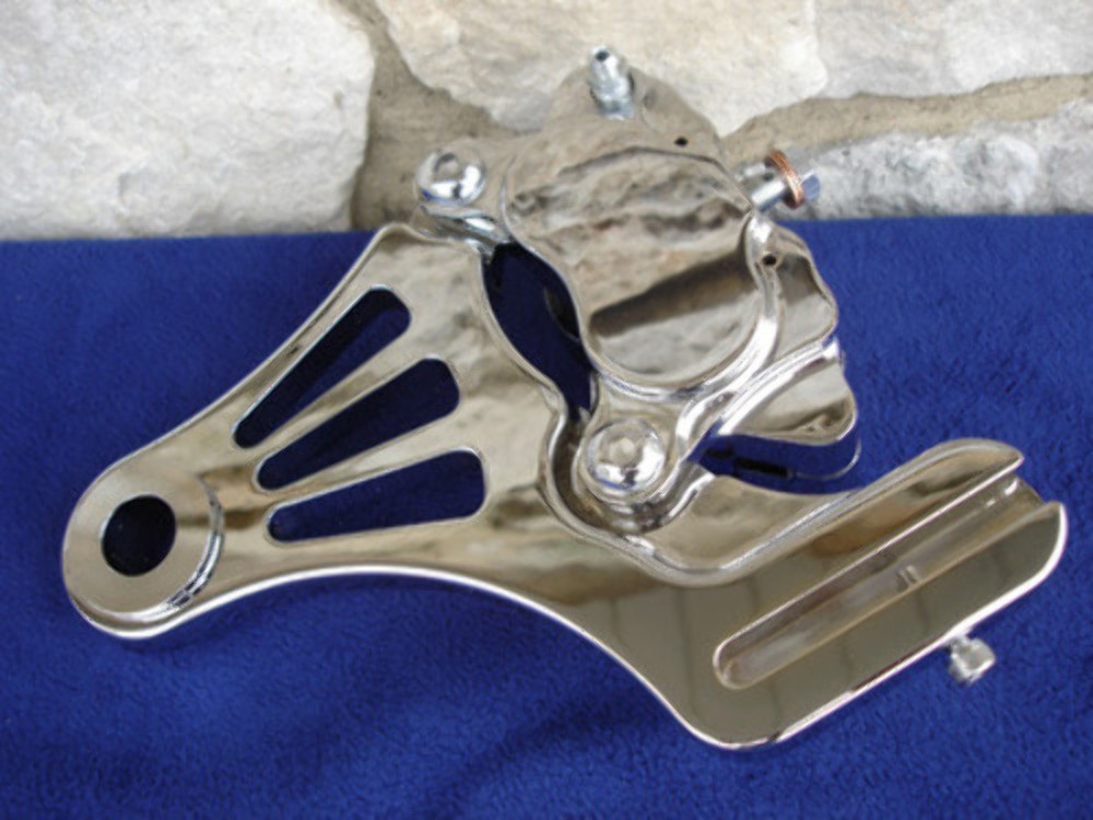 DNA CHROME REAR BRAKE SET FOR HARLEY SOFTAIL & CHOPPERS PARTS