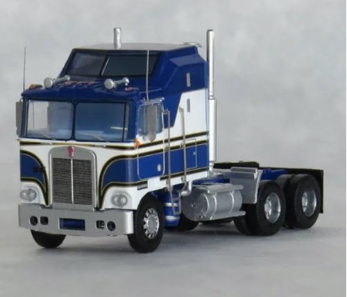 TRAINWORX (N) 41062 KENWORTH K100 AERODYNE SALEM BLUE & WHITE