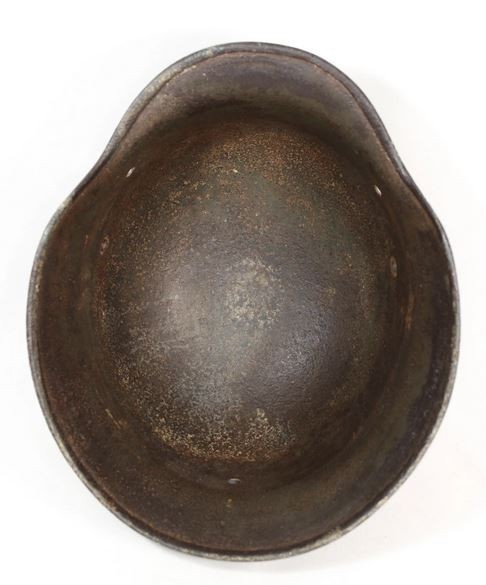 Original WW2 German Heer Single Decal Helmet Shell Size 64