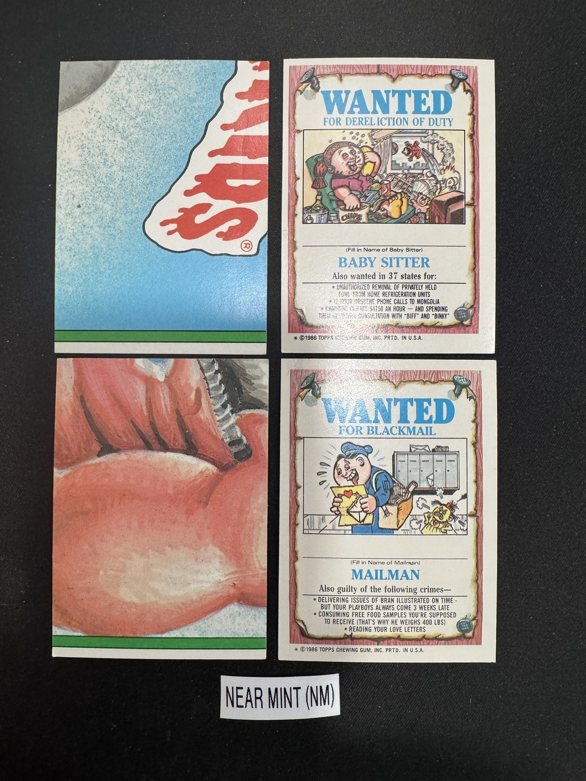 1987 Garbage Pail Kids OS 11 Cards 418-459 (P-NM) - You Pick - FIll Your Set