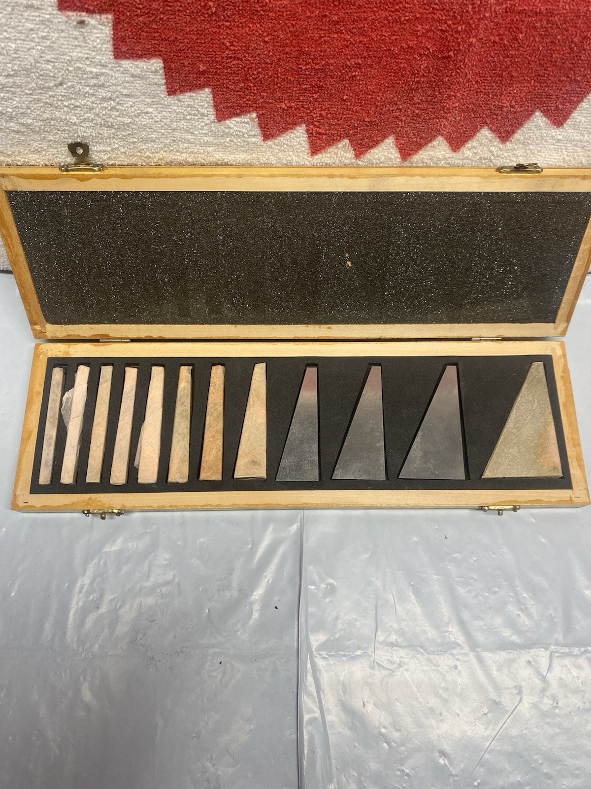 Fowler 12-Piece Steel Angle Block Set with Case, 53-666-000-0