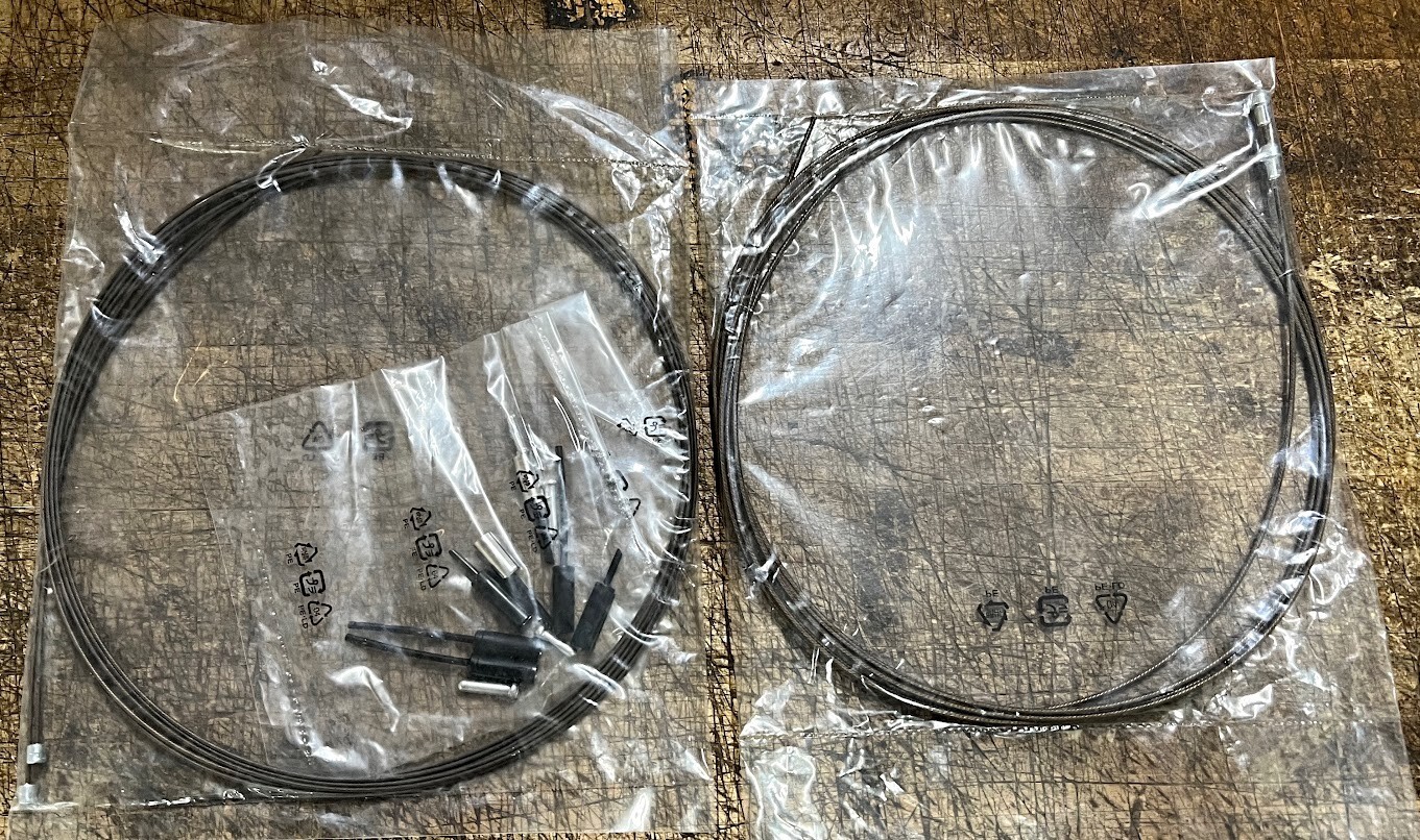 Shimano Dura-Ace Polymer-Coated Stainless Steel Brake & Derailleur Cable Set NEW