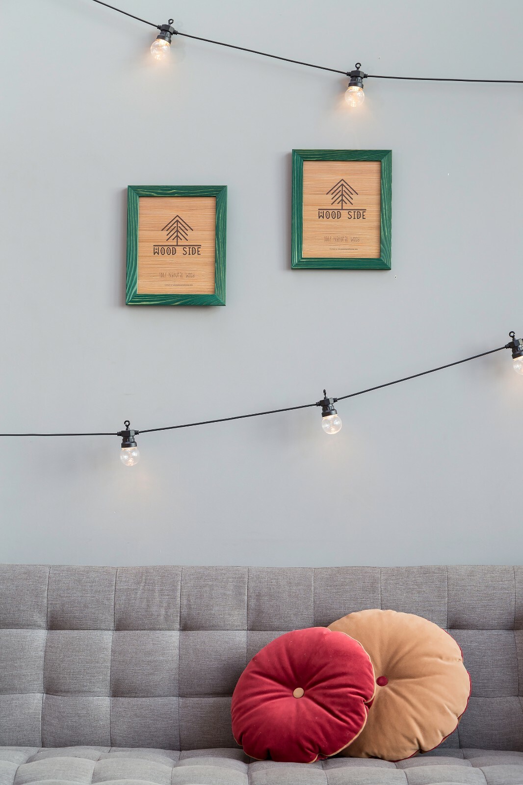 Rustic Wooden Picture Frames - Natural Solid Distressed Wood - Wall/ Tabletop