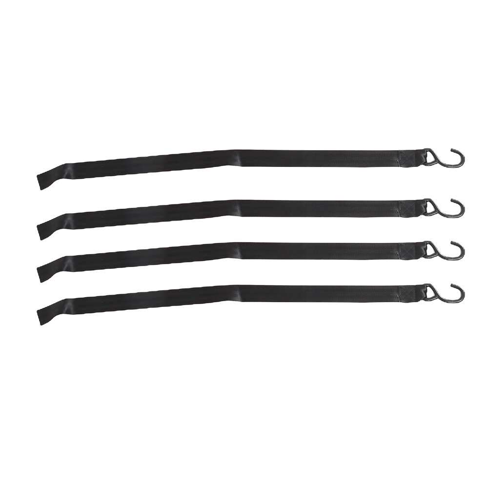 Heavy Duty polyester Cargo Net Webbing w/ Cam Buckles For Truck 50"x42" 1100LBS