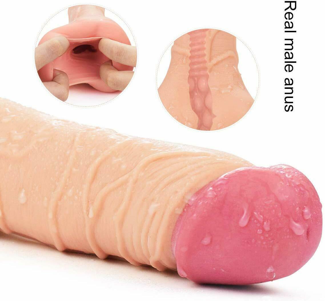 Penis SLEEVE Adult Male Realistic Vagina Pocket Pussy Masturbator Sex Toys Men