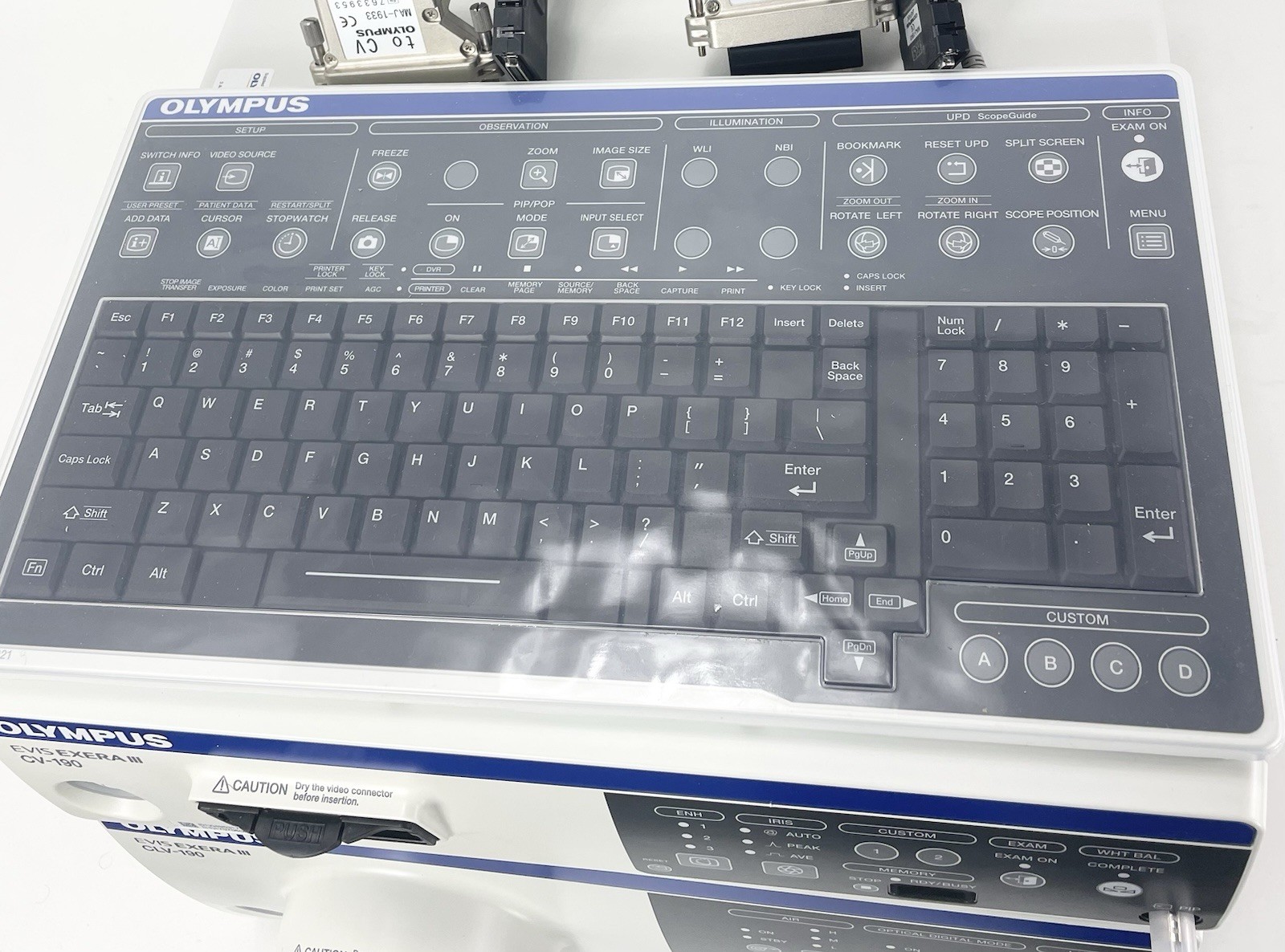 Olympus CLV-190 and CV-190 Light source and Video Processor Suitable for 190 Ser