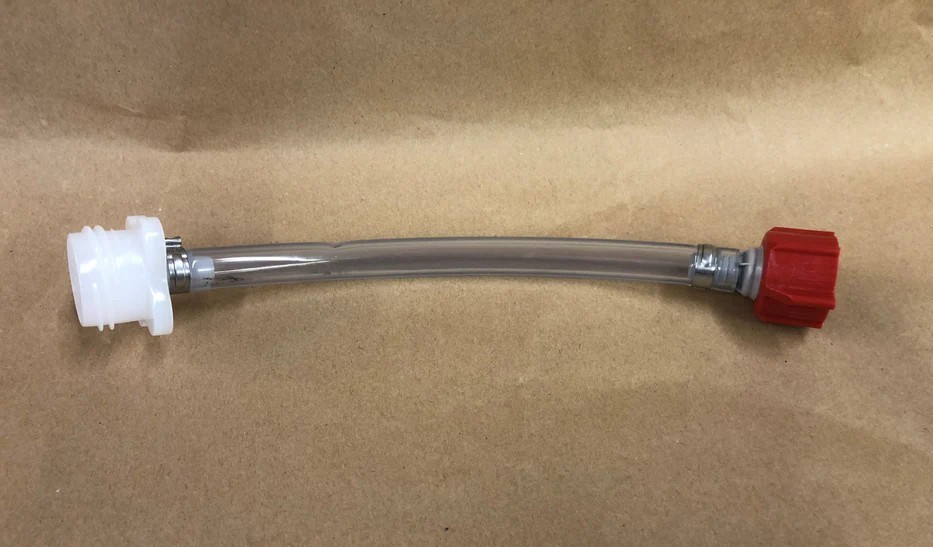 Pepsi to Coke Adapter, White to Red BIB Adapter