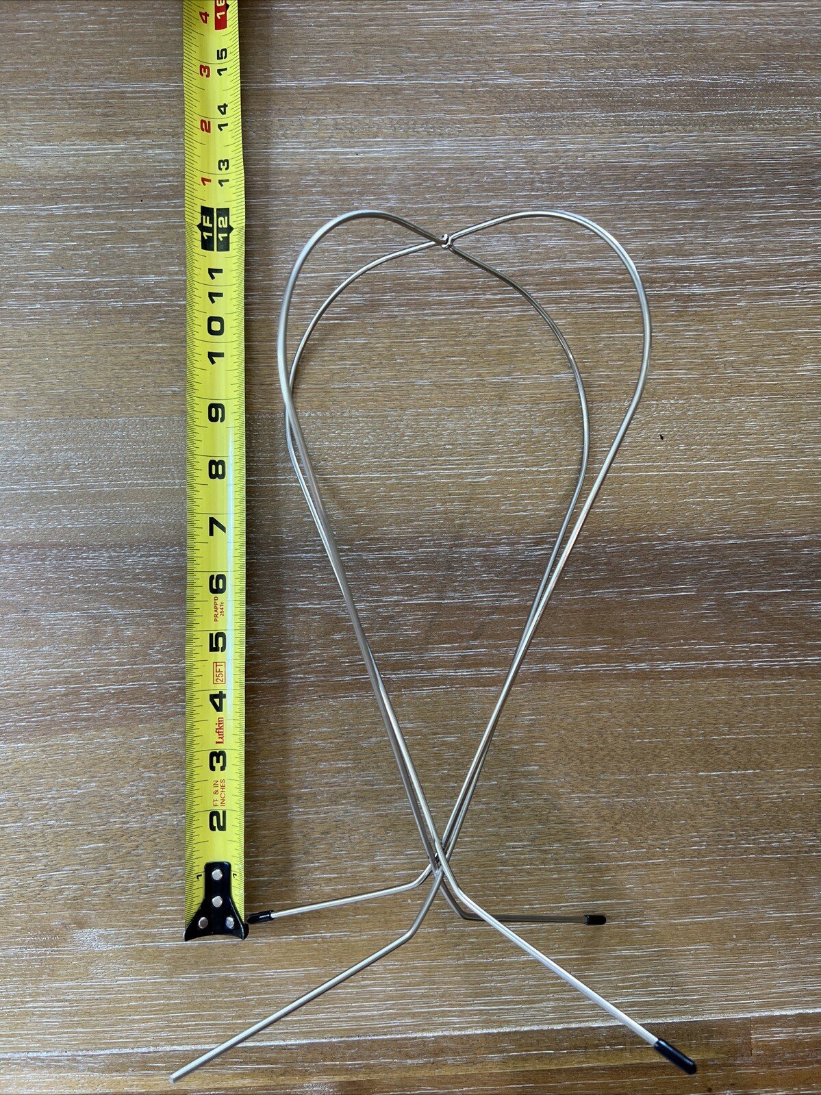 Vintage Wire Hat Or Wig Rack Stand Display Tabletop Good For Staging