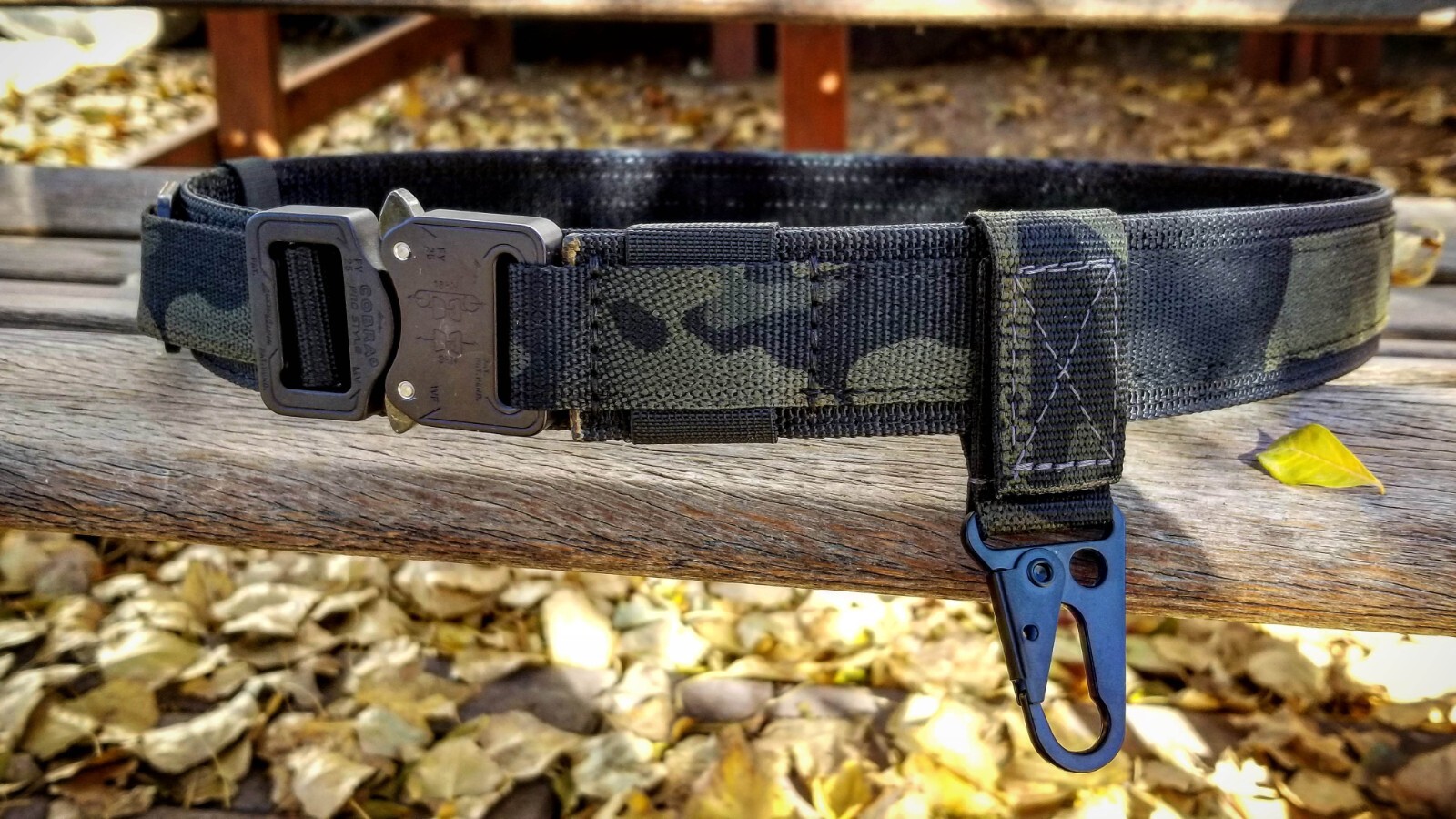 SHEPHERD "COBRA BUCKLE" BELT - Double Layer 2-Ply - CCW, TACTICAL, MILITARY BELT