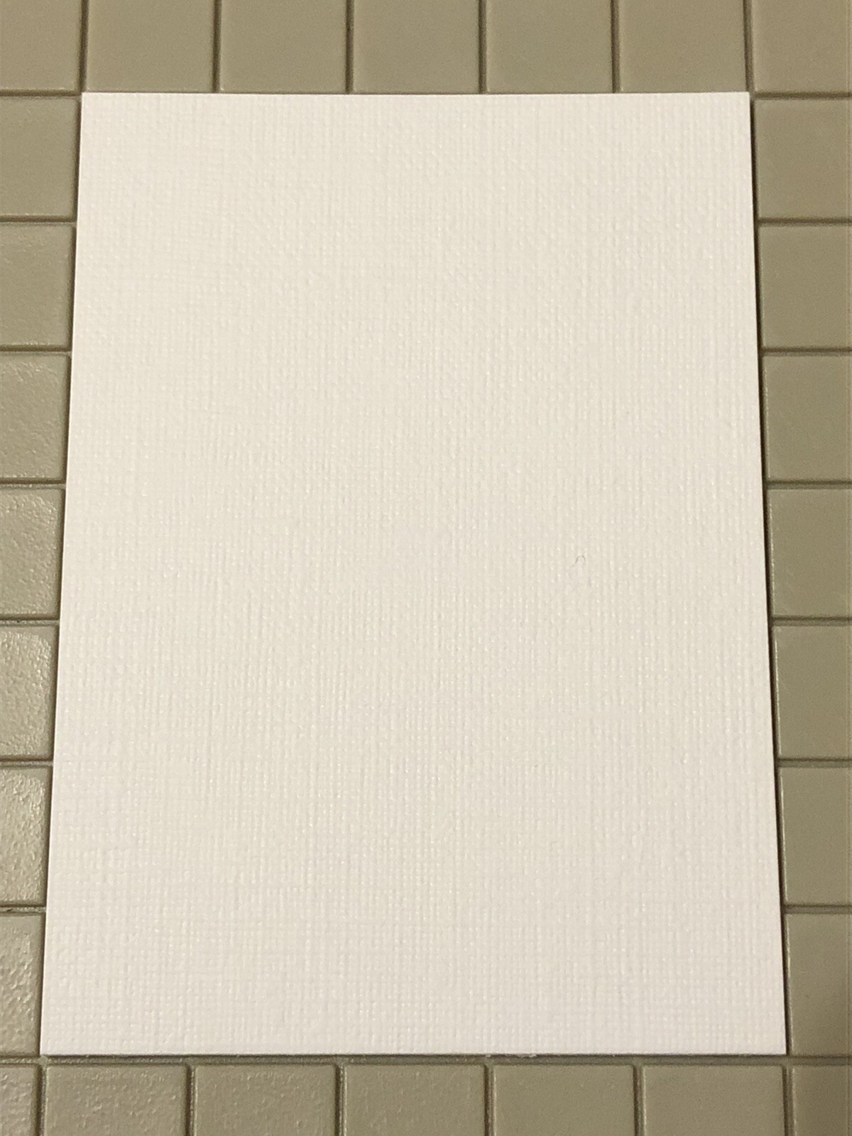 100 ACEO Cards ~ Blank 136 lb Oil & Acrylic Paper ~ 2.5 x 3.5 White ~ Canson