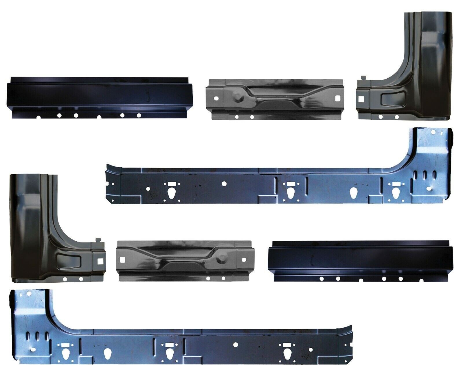 Inner & Outer Rocker Panel & Cab Corner Kit for 99-16 Ford Super Duty Super Cab