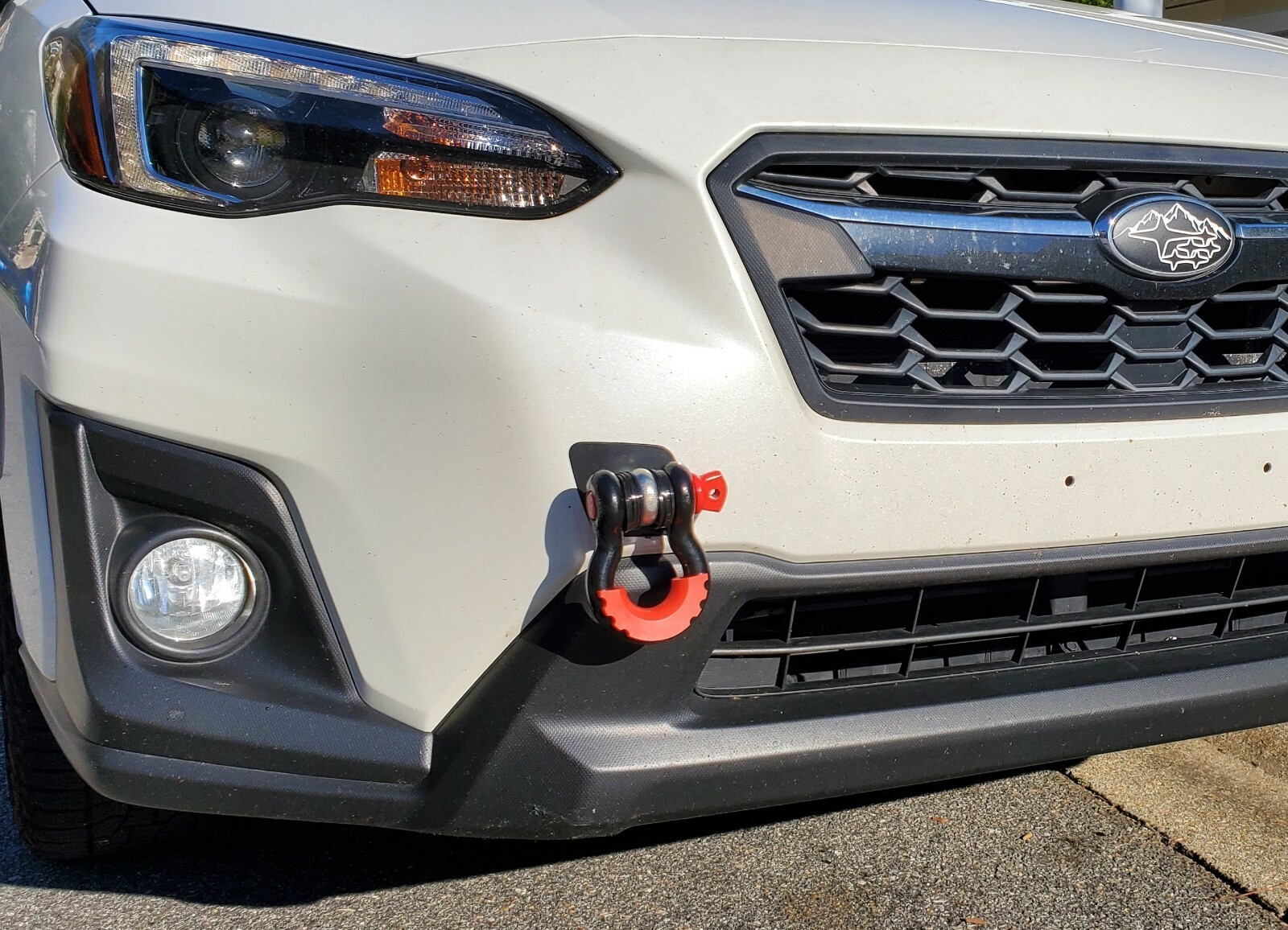 Subaru Official Tow Hook and D-Ring with Guard