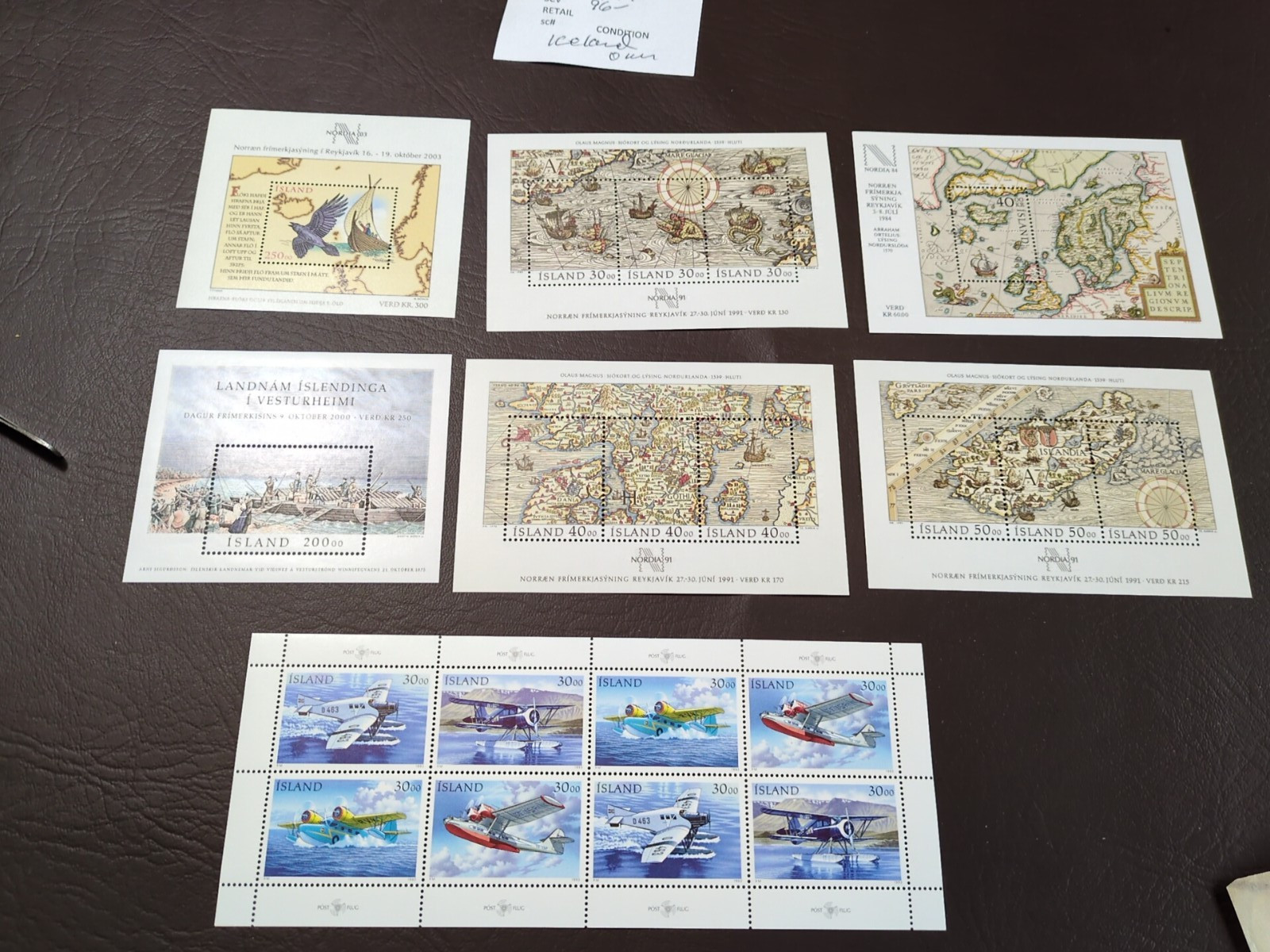 APC W5673 Icedland MNH scv $96