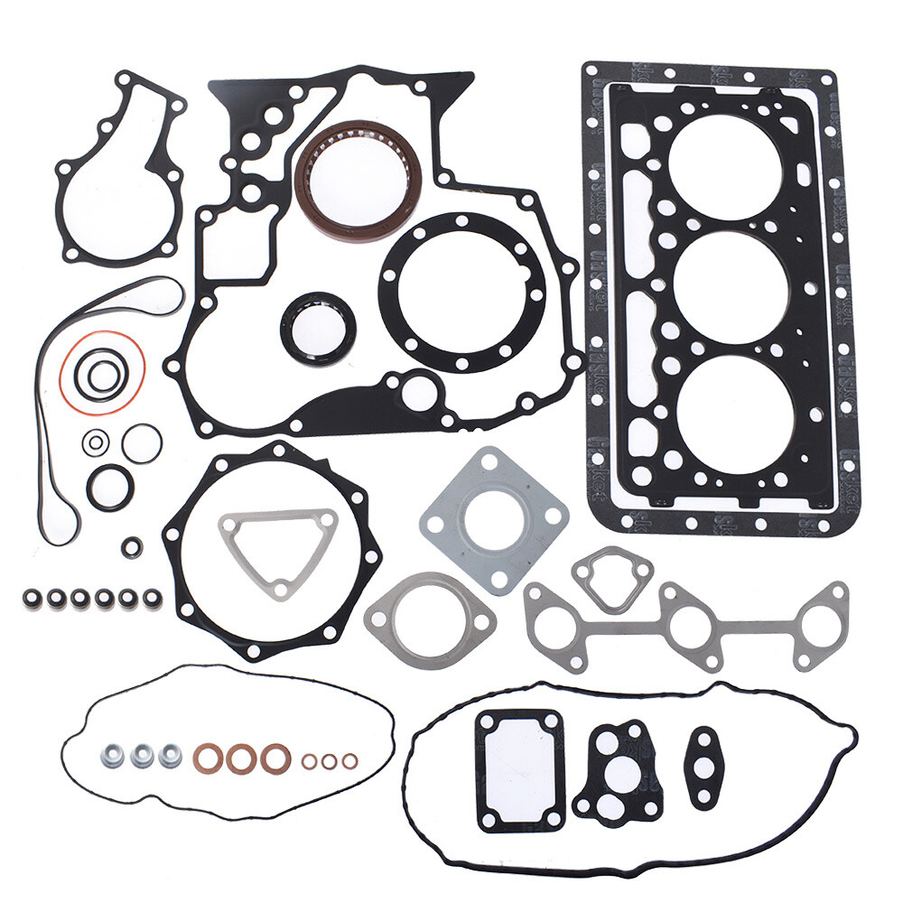 Fit For Kubota D902 RTV900 Complete Cylinder Head with Valves & Full Gasket Kit