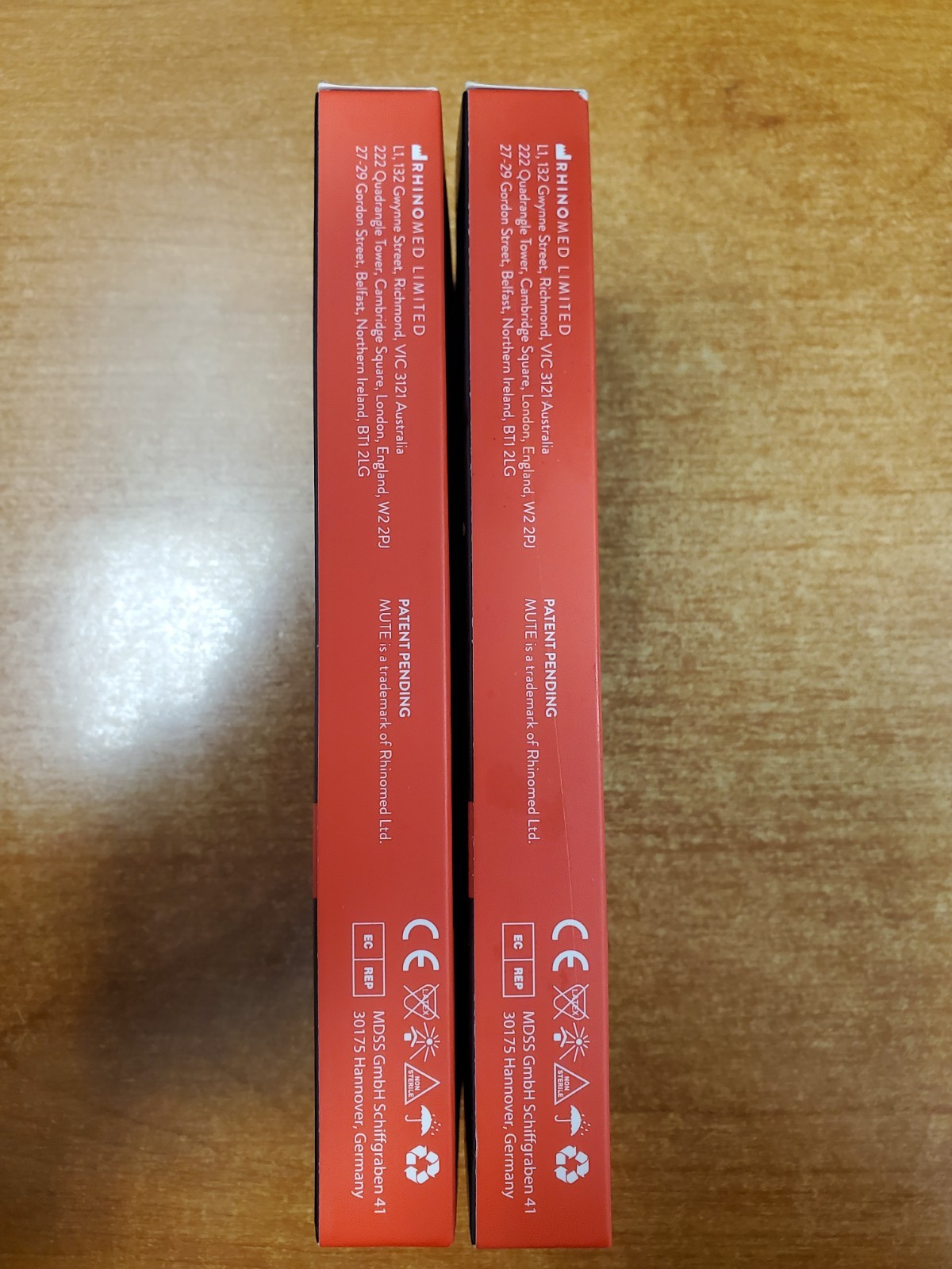 2 Boxes: Rhinomed Mute Snoring Nasal Dilator Size Large Exp. 8/27 (0115) D4