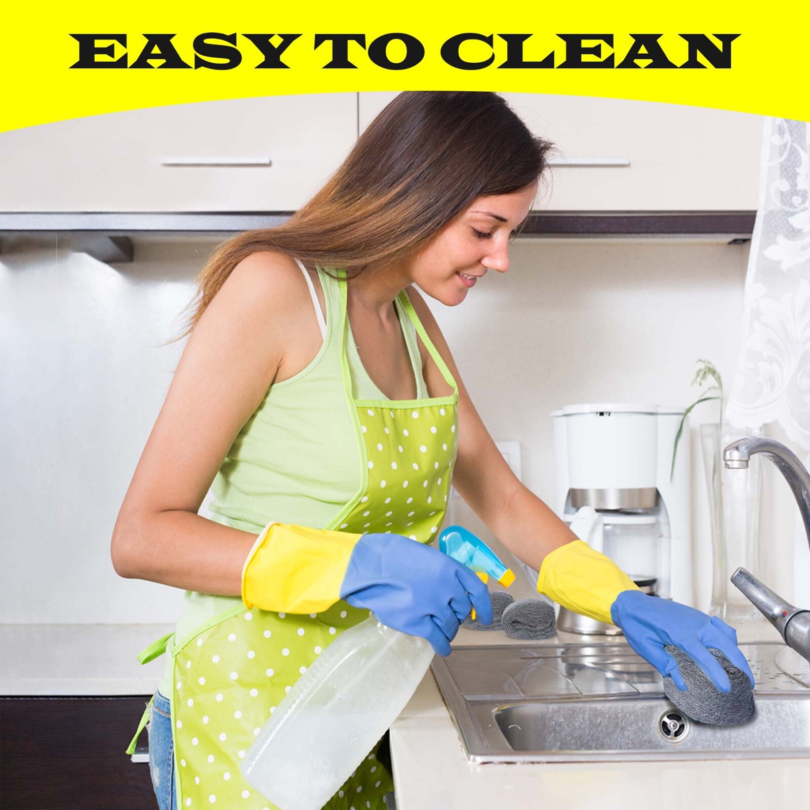 Steel Wool Grade 0000 - 16 pcs Finest Grade for Furniture Cleaning, Mice Control