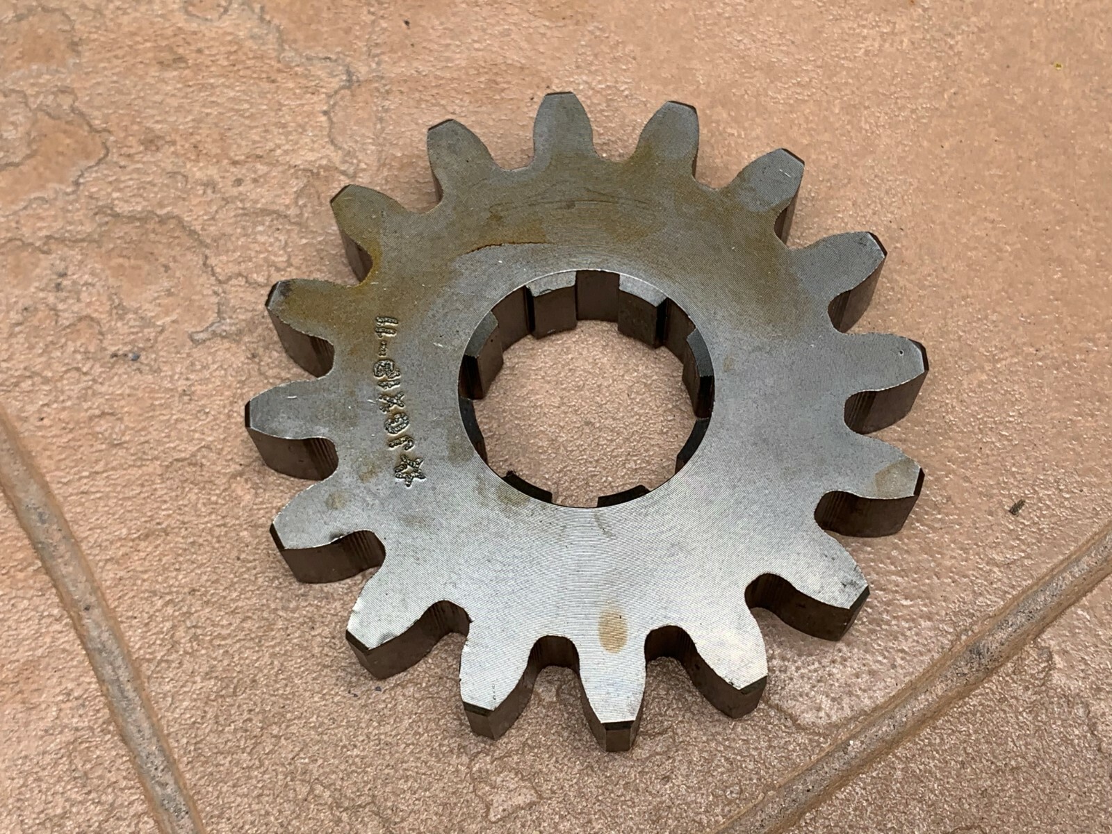 King Kutter Side drive Top gear 902022 (16 tooth) for TG Series Rotary tiller