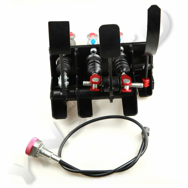 Car Hydraulic Clutch Pedal Box Rally Race Performance Brake Bias Assembly